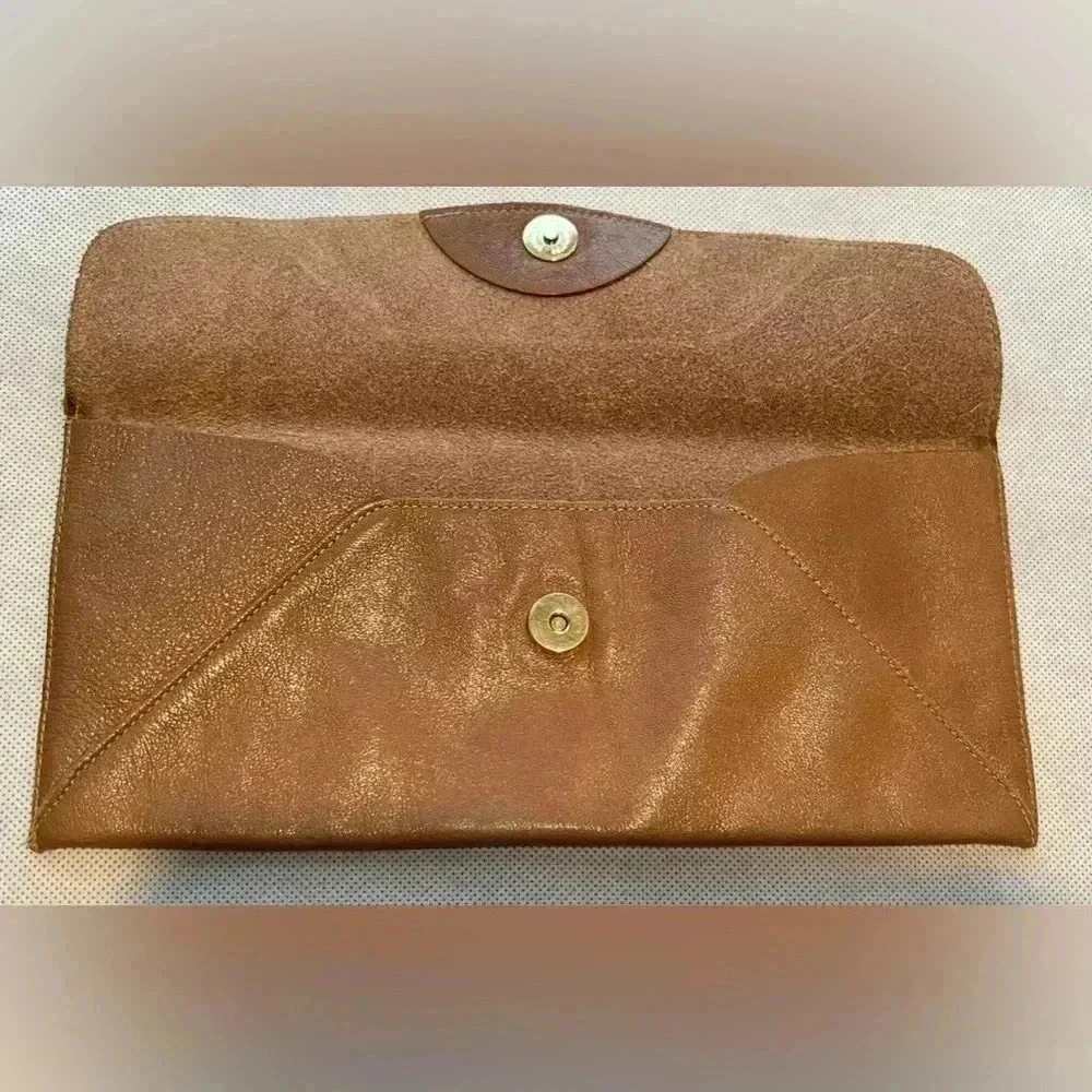 VINTAGE: Christian Dior | calfskin leather coin pouch